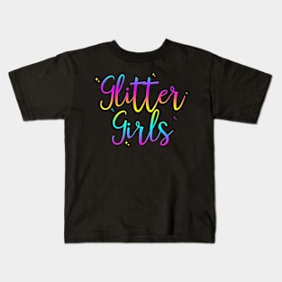 Glitter Girls Kids T-Shirt